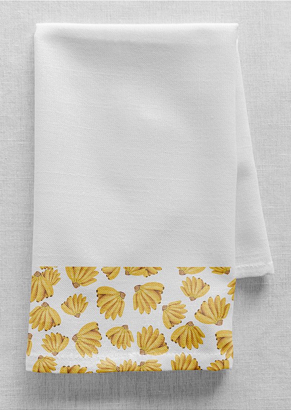 Tecido Cotton Estampa Digital Cacho de Banana 1,60m de Largura