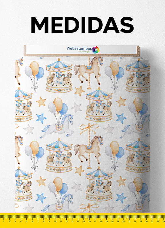 Tecido Microfibra Estampa Digital Corressel 1,55m de Largura