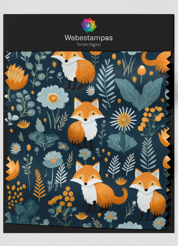 Tecido Microfibra Estampa Digital Infantil 102 com 1,55m de Largura