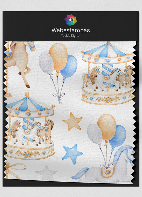 Tecido Oxford Estampa Digital Corressel 1,55m de Largura