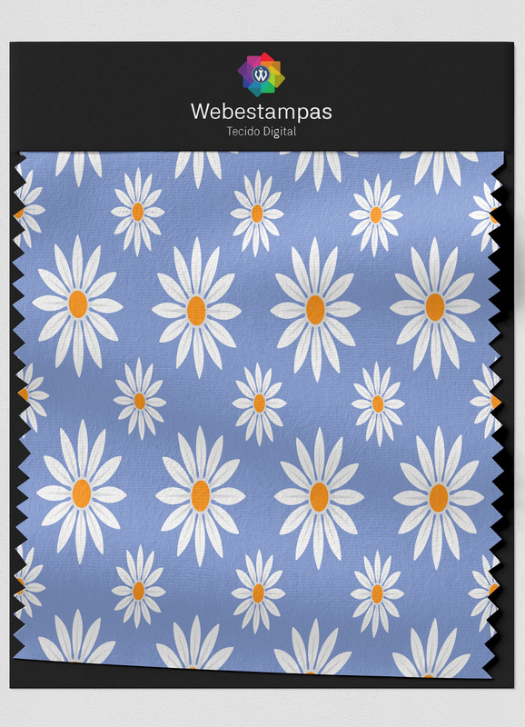 Tecido Oxford Estampa Digital Floral 356 com 1,55m de Largura