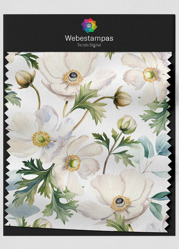 Tecido Oxford Estampa Digital Floral 380 com 1,55m de Largura
