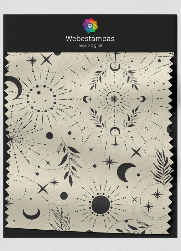 Tecido Oxford Estampa Digital Astros 1,55m de Largura