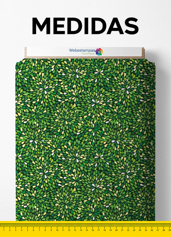 Tecido Velboa Estampa Digital Floral 322 com 1,55m de Largura