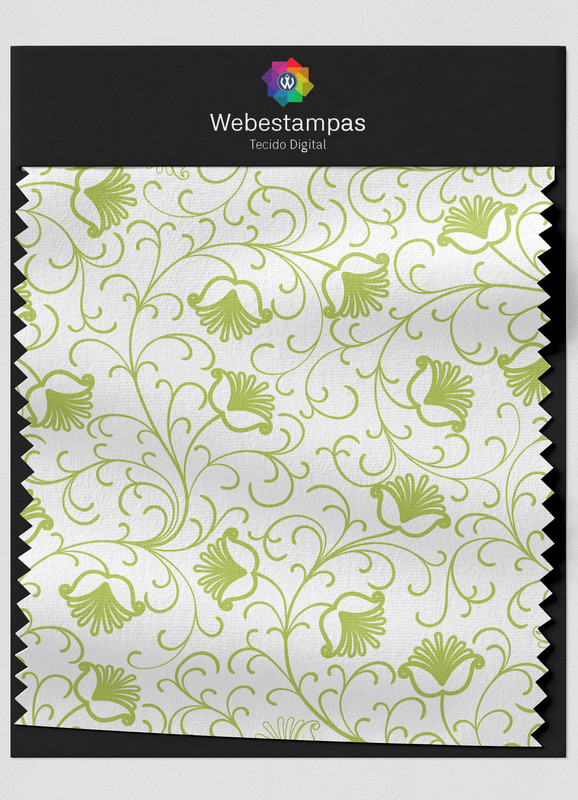 Tecido Veludo Estampa Digital Floral 364 com 1,55m de Largura
