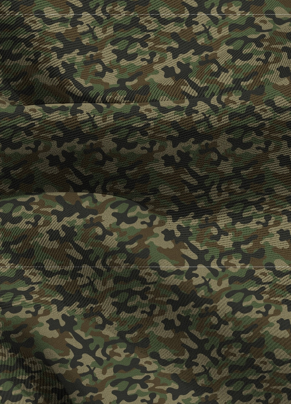 Tecido Blackout Estampa Digital Camuflagem Tradicional 1,35m de Largura