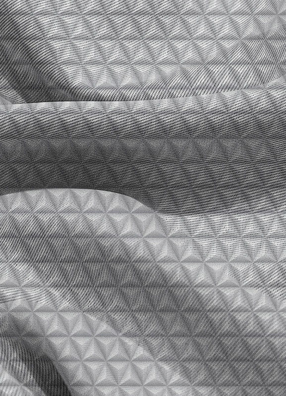 Tecido Blackout Estampa Digital Pirâmides 3D 1,35m de Largura