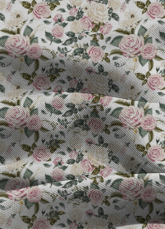Tecido Blackout Estampa Digital Floral 71 com 1,35m de Largura