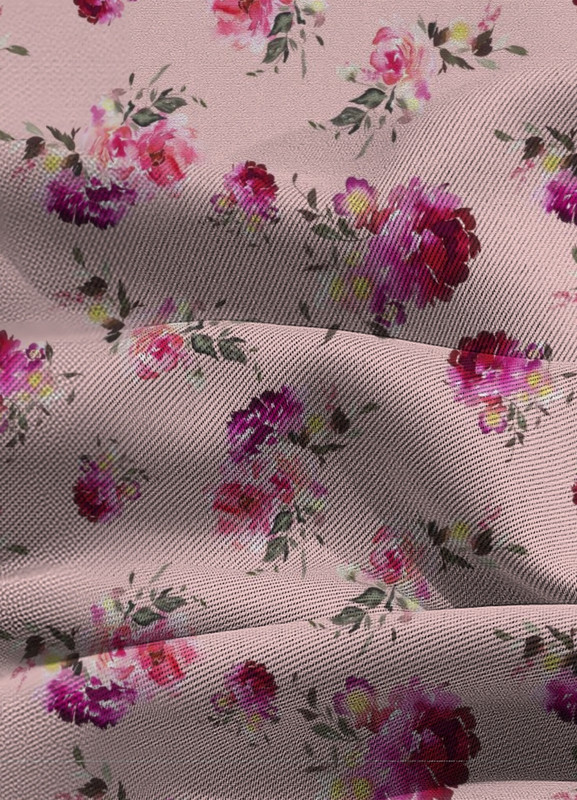 Tecido Blackout Estampa Digital Floral 99 com 1,35m de Largura
