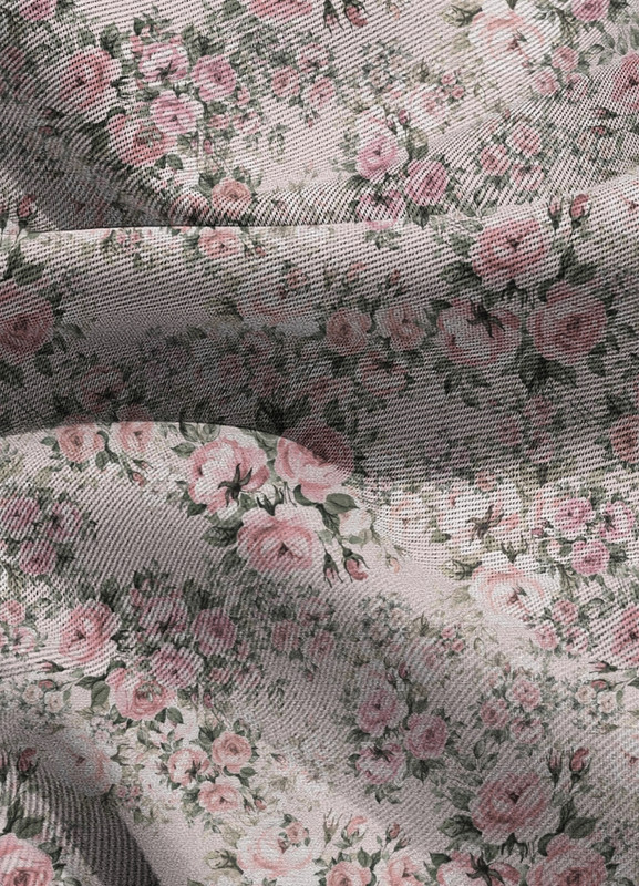 Tecido Blackout Estampa Digital Floral 149 com 1,35m de Largura
