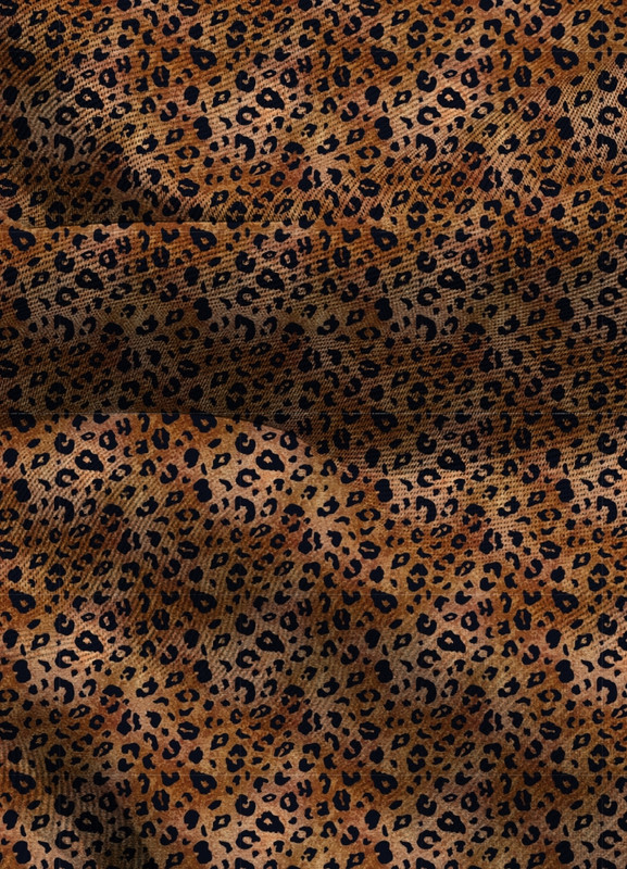 Tecido Blackout Estampa Digital Oncinha Pintada 1,35m de Largura