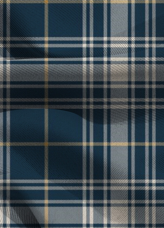 Tecido Blackout Estampa Digital Xadrez 41 com 1,35m de Largura