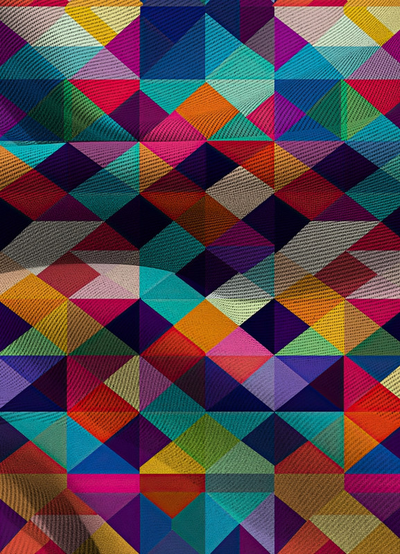 Tecido Blackout Estampa Digital 3D 1,35m de Largura