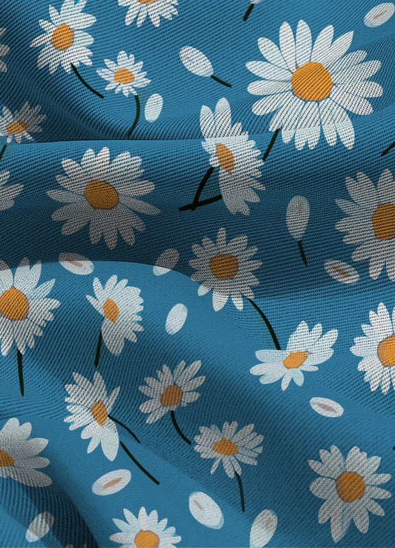 Tecido Blackout Estampa Digital Floral 362 com 1,35m de Largura