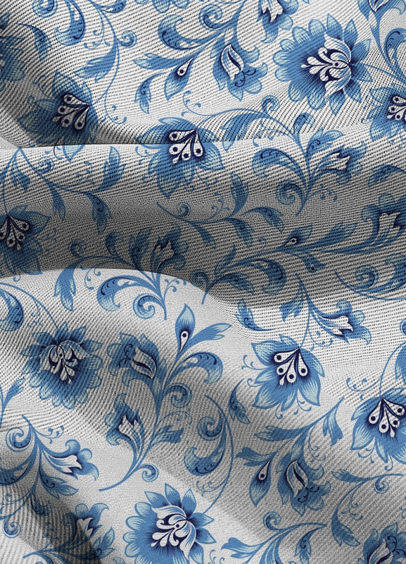 Tecido Blackout Estampa Digital Floral 377 com 1,35m de Largura