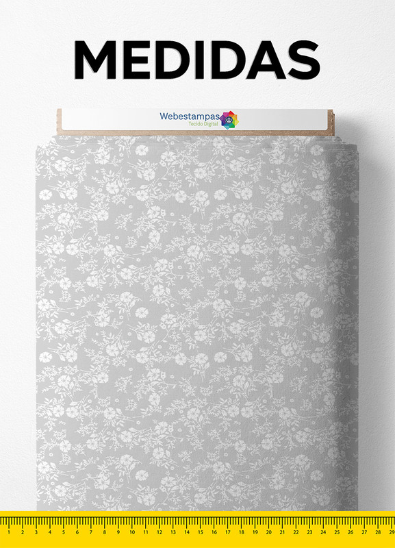 Tecido Oxford Estampa Digital Floral 427 1,55m de Largura