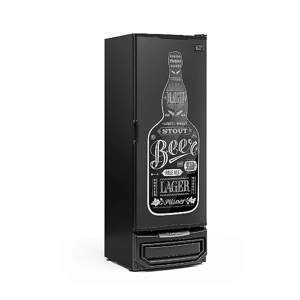 Cervejeira Vertical GCB-40 Porta Cega Adesivada Gelopar