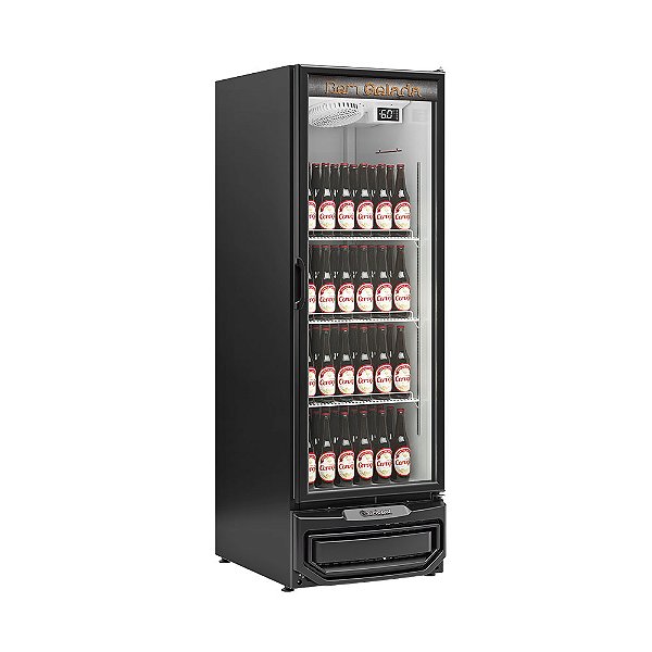 Cervejeira Refrigerada 578 Litros GCB-57 V PR Porta de Vidro Gelopar