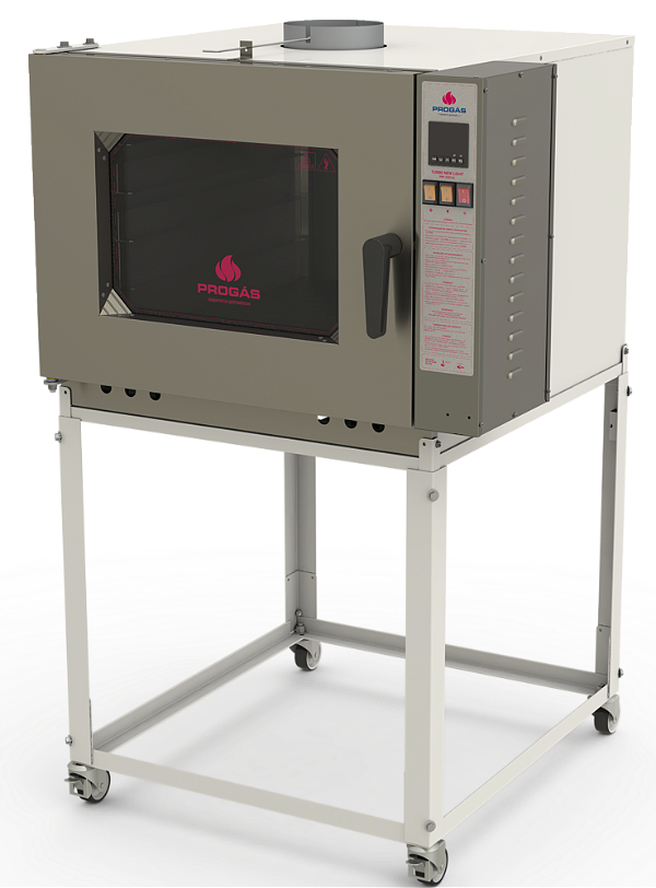 Forno Turbo Gás 5 Esteiras PRP-5000 New Light Progás