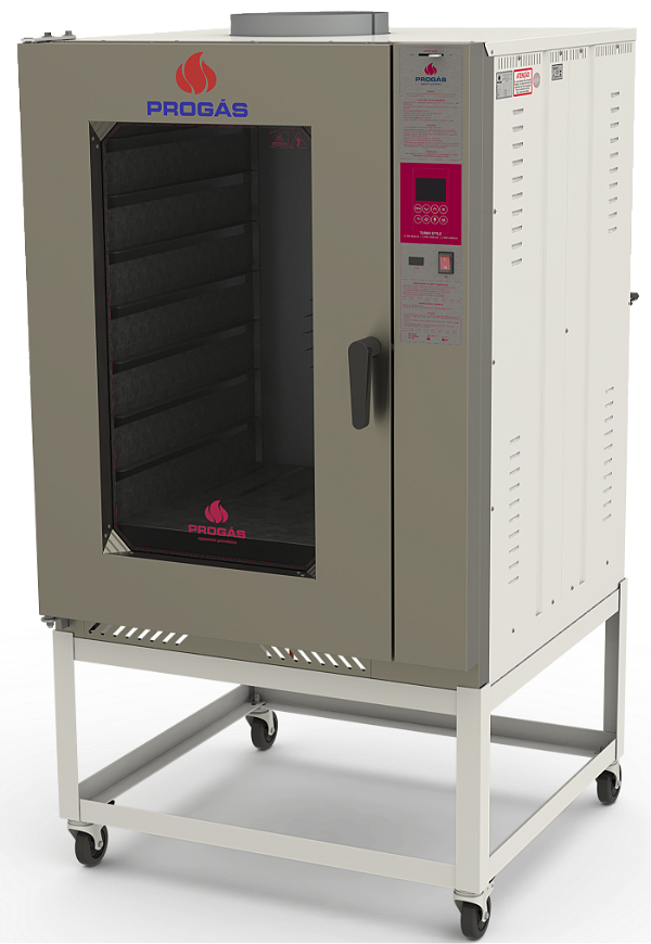 Forno Turbo Gás 8 Esteiras PRP-8000 Style G2 Progás