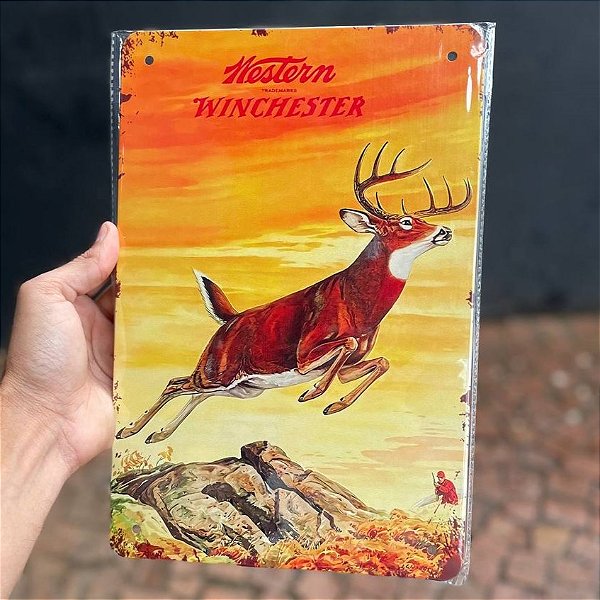 Placa Decorativa 03 Winchester
