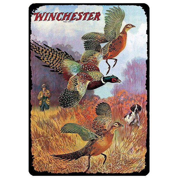 Placa Decorativa 09 Winchester