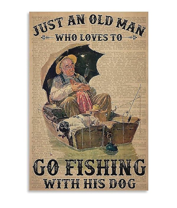 Placa Decorativa 20 Go Fishing