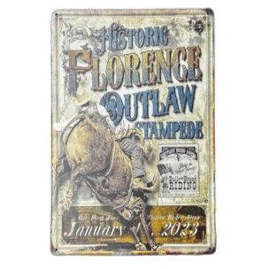 Placa Decorativa 019 Stampede