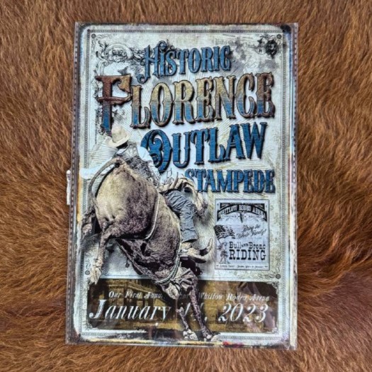Placa Decorativa 019 Stampede