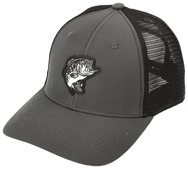 Boné Bass Pro Shops Charcoal/Black