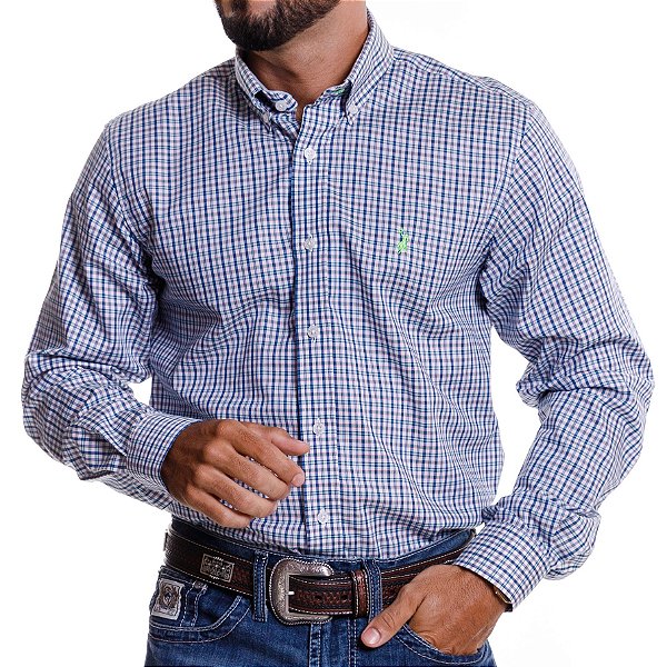 Camisa Austin Western Manga Longa 001-007