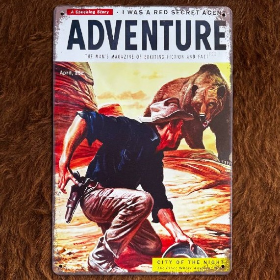 Placa Decorativa 077 Adventure