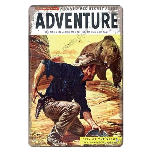 Placa Decorativa 077 Adventure