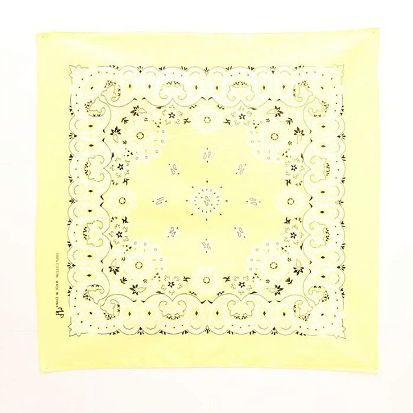 Bandana M&F Western Light Yellow
