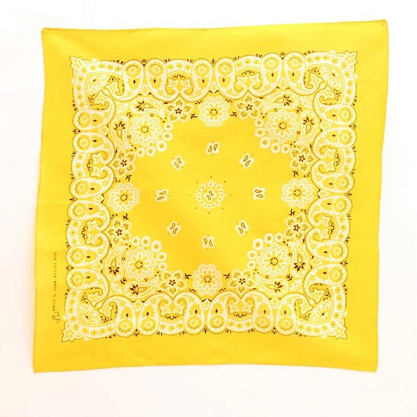 Bandana M&F Western Dark Yellow