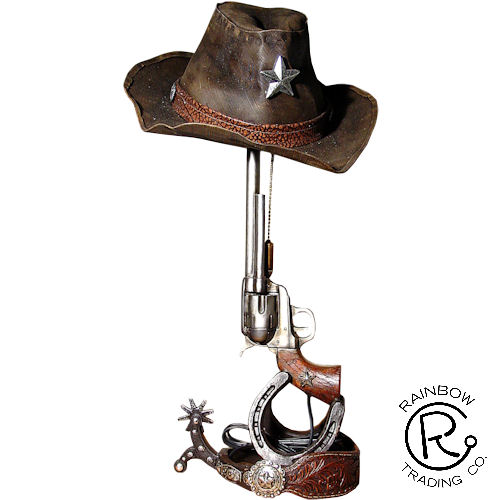 Abajur Hat Western Importado