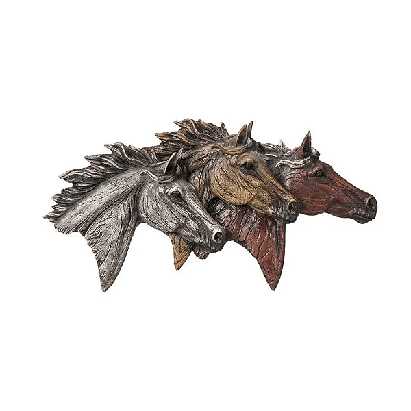 Placa Decorativa Cabeça Cavalo