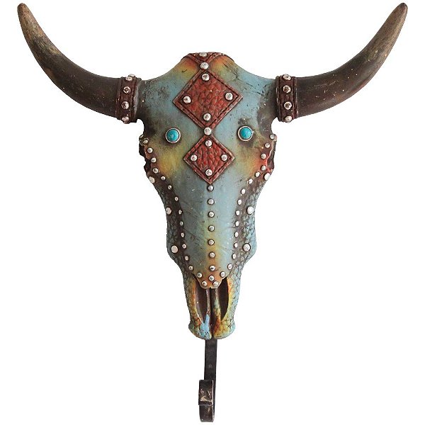Gancho Skull Hook Turquesa