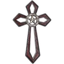 Cruz Decorativa Star Concho 87-1464-0-0