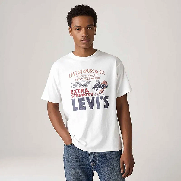 Camiseta Levi's® Vintage Graphic Branca