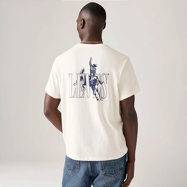 Camiseta Levi's® Relaxed Off White
