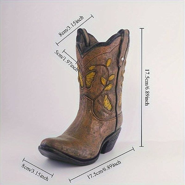 Bota Vaso ou Porta Caneta 002