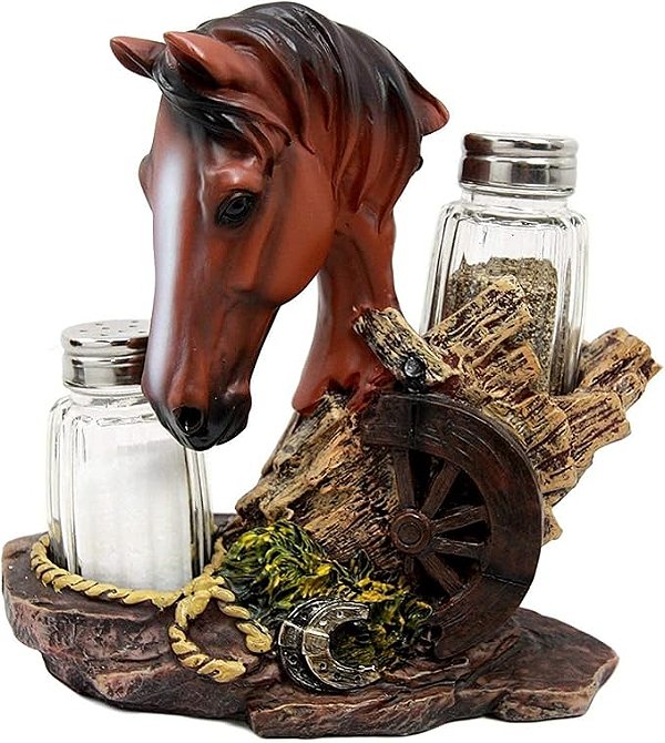 Saleiro e Pimenteiro Horse