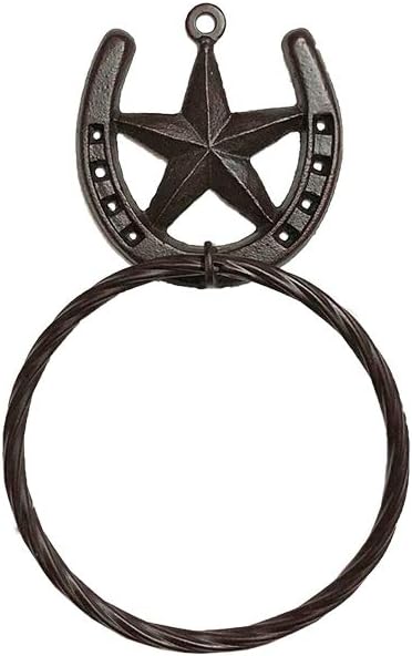 Porta Toalha Horseshoe Star