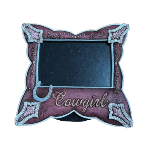 Porta Retrato Cowgirl