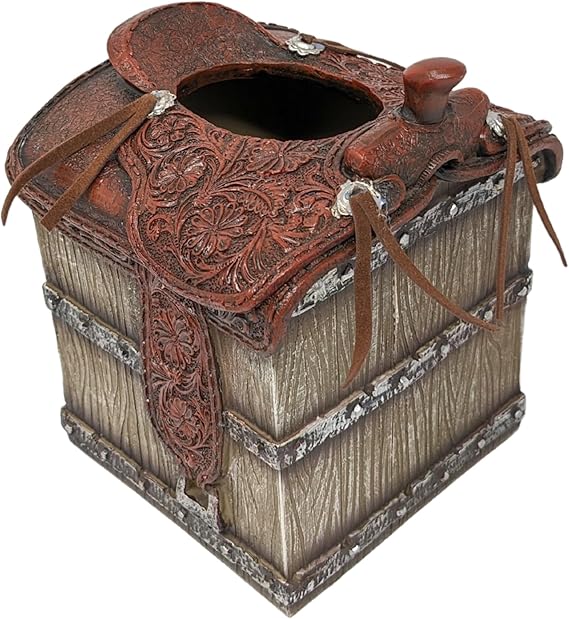 Porta Lenço Para Banheiro Saddle