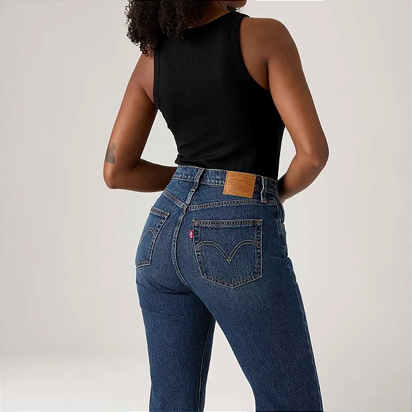 Calça Jeans Levi's® 501® Curve Lavagem Escura