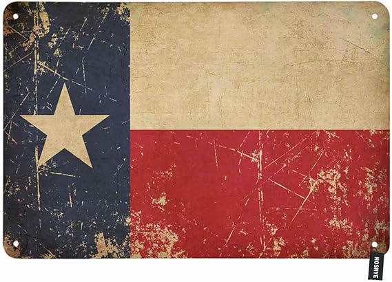 Placa Decorativa Texas