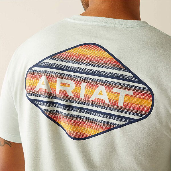 Camiseta Ariat Sunrise Bar Hex 10058886