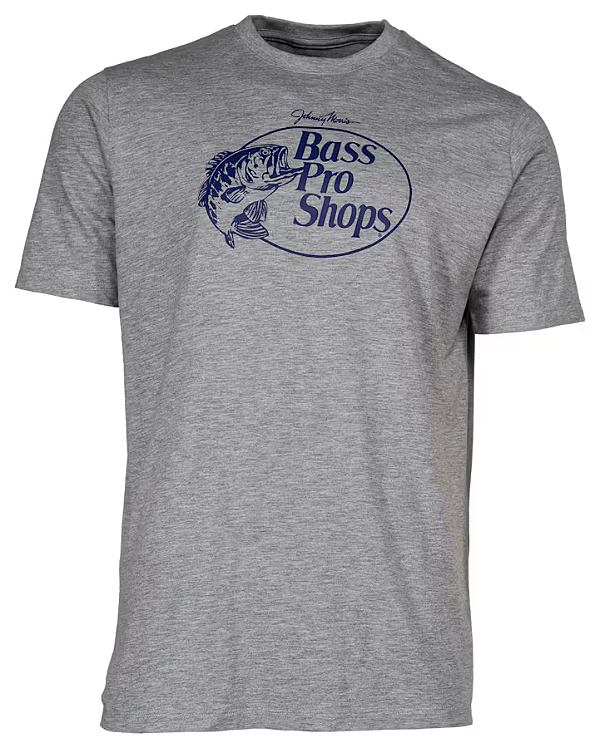 Camiseta Bass Pro Shops Heather Gray